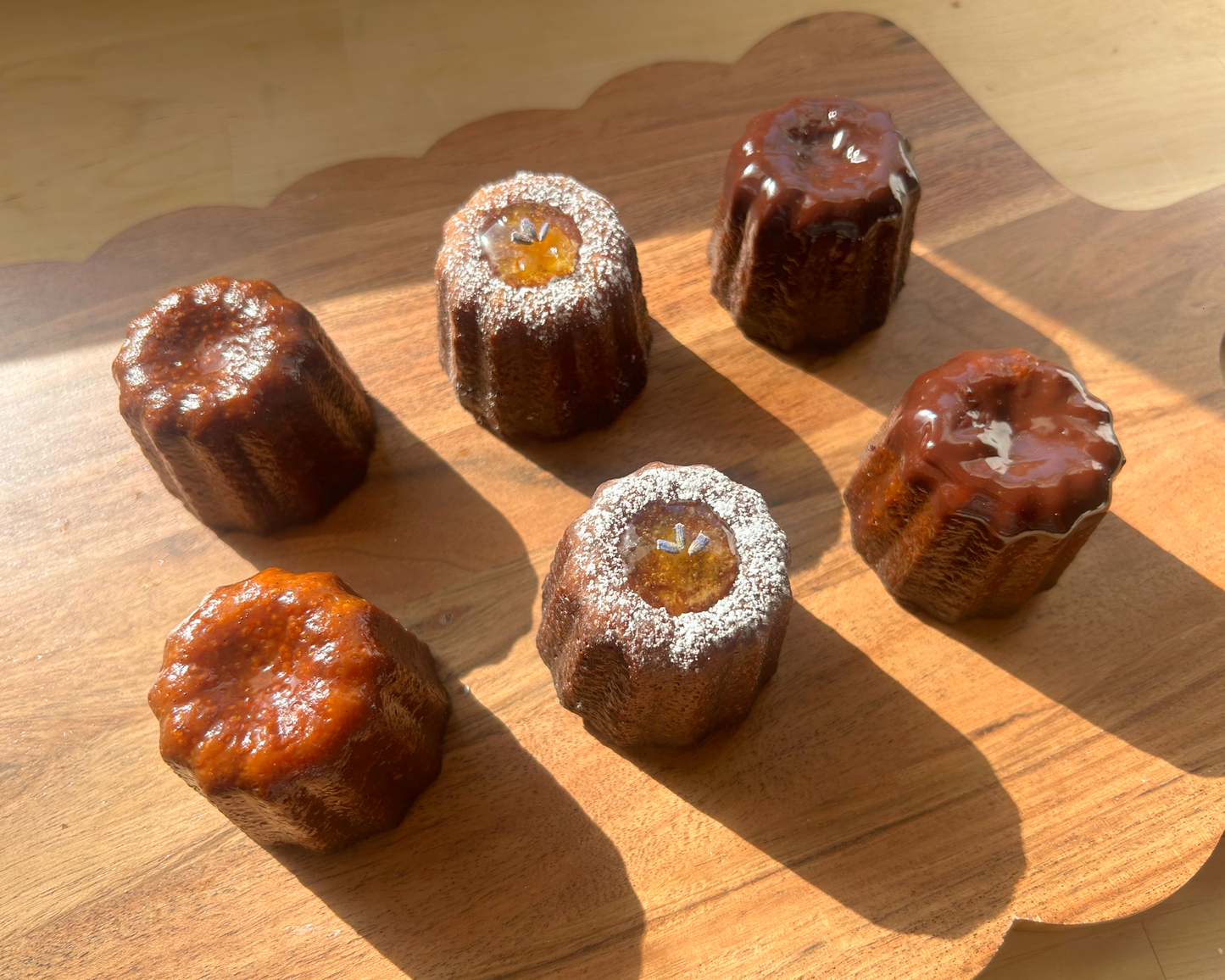 Assorted Canelés